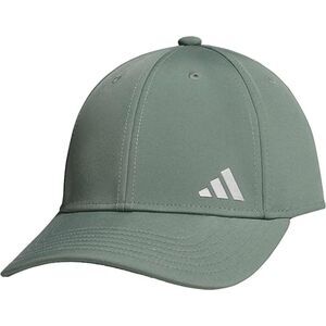 Women's Silver Green Backless Ponytail Adjustable Elastic Classic Baseball Cap